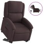 Sillón eléctrico reclinable elevable de tela marrón oscuro de , Sillones - Ref: Foro24-3204193, Precio: 308,50 €, Descuento: %