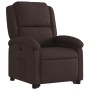 Sillón eléctrico reclinable elevable de tela marrón oscuro de , Sillones - Ref: Foro24-3204193, Precio: 308,50 €, Descuento: %