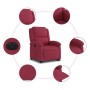 Electric reclining and lifting armchair in red velvet. by , Armchairs - Ref: Foro24-3204327, Price: 305,99 €, Discount: %