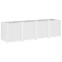 Planter PP white 160x40x53 cm by , Pots and planters - Ref: Foro24-367859, Price: 125,66 €, Discount: %