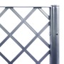 Planter with grey PP trellis 160x40x140 cm by , Pots and planters - Ref: Foro24-367871, Price: 179,58 €, Discount: %