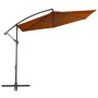 Cantilever umbrella with aluminum pole terracotta 300 cm by vidaXL, Umbrellas - Ref: Foro24-313755, Price: 116,22 €, Discount: %