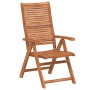 Reclining garden chairs 4 units solid acacia wood 56x72x107cm by , Garden chairs - Ref: Foro24-3214477, Price: 282,99 €, Disc...