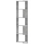 Corner shelf 5 levels gray wood concrete 50x50x179 cm by , Bookcases and shelves - Ref: Foro24-852585, Price: 85,97 €, Discou...