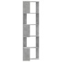 Corner shelf 5 levels gray wood concrete 50x50x179 cm by , Bookcases and shelves - Ref: Foro24-852585, Price: 85,97 €, Discou...