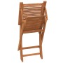 Folding garden chairs with armrests, 2 units, solid acacia wood. by , Garden chairs - Ref: Foro24-367698, Price: 133,14 €, Di...