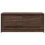 Mesa de centro con luces LED madera de ingeniería marrón roble de , Mesas de centro - Ref: Foro24-851990, Precio: 105,50 €, D...