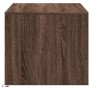 LED light coffee table made of brown oak engineered wood by , Coffee table - Ref: Foro24-851990, Price: 105,50 €, Discount: %