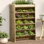 6-tier pine wood herb planter impregnated with 69x40x101.5cm dimensions. by , Pots and planters - Ref: Foro24-855052, Price: ...