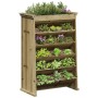 6-tier pine wood herb planter impregnated with 69x40x101.5cm dimensions. by , Pots and planters - Ref: Foro24-855052, Price: ...