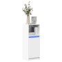 LED lighted engineered wood sideboard in white 38x34x100 cm by , Sideboards - Ref: Foro24-852166, Price: 67,65 €, Discount: %