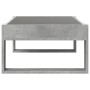 Coffee table with Infinity LED concrete gray 90x53x30 cm by , Coffee table - Ref: Foro24-847640, Price: 112,08 €, Discount: %