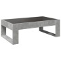 Coffee table with Infinity LED concrete gray 90x53x30 cm by , Coffee table - Ref: Foro24-847640, Price: 112,08 €, Discount: %