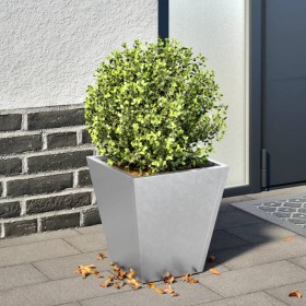 Sechseckiger Blumenkübel aus verzinktem Stahl, 30x30x30 cm. von , Töpfe und Pflanzgefäße - Ref: Foro24-851048, Preis: 31,99 €...