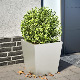 Stainless steel planter 40x40x40 cm by , Pots and planters - Ref: Foro24-851060, Price: 62,99 €, Discount: %