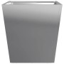 Galvanized steel planter 40x40x40 cm by , Pots and planters - Ref: Foro24-851062, Price: 49,99 €, Discount: %