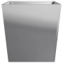 Galvanized steel planter 50x50x50 cm by , Pots and planters - Ref: Foro24-851076, Price: 54,99 €, Discount: %