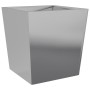 Galvanized steel planter 50x50x50 cm by , Pots and planters - Ref: Foro24-851076, Price: 54,99 €, Discount: %