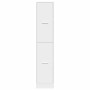 Engineered wood white medicine cabinet 30x41x144.5 cm by , Lockers and storage cabinets - Ref: Foro24-855169, Price: 93,44 €,...