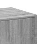 Medicine cabinet made of gray Sonoma wood engineering, measuring 30x41x144.5 cm. by , Lockers and storage cabinets - Ref: For...