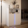 Sideboard mit LED-Beleuchtung aus weißem Ingenieurholz 77x34x100 cm von , Sideboards - Ref: Foro24-852145, Preis: 95,34 €, Ra...