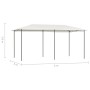 Cream gazebo 3x6x2.6 m 160 g/m² by vidaXL, Tents and gazebos - Ref: Foro24-313620, Price: 200,82 €, Discount: %