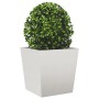 Stainless steel planter 50x50x50 cm by , Pots and planters - Ref: Foro24-851074, Price: 87,53 €, Discount: %