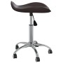 Brown synthetic leather beauty salon stool by , Hairdressing chairs - Ref: Foro24-323686, Price: 51,85 €, Discount: %