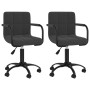 Swivel dining chairs 2 pcs black velvet by , dining chairs - Ref: Foro24-334718, Price: 151,00 €, Discount: %