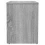 Bedside table made of gray Sonoma plywood, 40x30x40 cm by , Nightstands - Ref: Foro24-815179, Price: 28,81 €, Discount: %