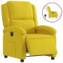 Sillón reclinable eléctrico de terciopelo amarillo de , Sillones - Ref: Foro24-3204285, Precio: 246,21 €, Descuento: %