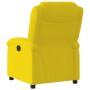 Sillón reclinable eléctrico de terciopelo amarillo de , Sillones - Ref: Foro24-3204285, Precio: 246,21 €, Descuento: %