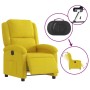 Sillón reclinable eléctrico de terciopelo amarillo de , Sillones - Ref: Foro24-3204285, Precio: 246,21 €, Descuento: %