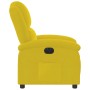 Sillón reclinable eléctrico de terciopelo amarillo de , Sillones - Ref: Foro24-3204285, Precio: 246,21 €, Descuento: %