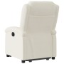 Sillón reclinable elevable terciopelo crema de , Sillones - Ref: Foro24-3204309, Precio: 286,75 €, Descuento: %