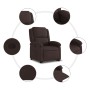 Sillón reclinable elevable tela marrón oscuro de , Sillones - Ref: Foro24-3204169, Precio: 268,87 €, Descuento: %