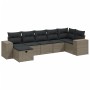 Gartensofa-Set, 7-teilig, mit Polstern, aus hellem grauem PE-Rattan. von , Gartensets - Ref: Foro24-3264438, Preis: 511,79 €,...