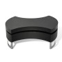 Modern and adjustable black glossy coffee table by vidaXL, Coffee table - Ref: Foro24-240425, Price: 276,99 €, Discount: %