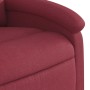 Sillón reclinable eléctrico tela rojo tinto de , Sillones - Ref: Foro24-3204143, Precio: 248,44 €, Descuento: %