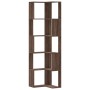 Corner shelf 5 levels brown oak wood 50x50x179cm by , Bookcases and shelves - Ref: Foro24-852588, Price: 83,01 €, Discount: %