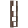 Corner shelf 5 levels brown oak wood 50x50x179cm by , Bookcases and shelves - Ref: Foro24-852588, Price: 83,01 €, Discount: %