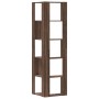 Corner shelf 5 levels brown oak wood 50x50x179cm by , Bookcases and shelves - Ref: Foro24-852588, Price: 83,01 €, Discount: %