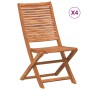 Garden chairs, 4 units, solid acacia wood. by , Garden chairs - Ref: Foro24-367697, Price: 209,54 €, Discount: %