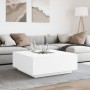 Coffee table with white LED Infinity 100x100x40 cm by , Coffee table - Ref: Foro24-3284042, Price: 218,85 €, Discount: %