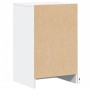 Bedside table with white engineered wood and LED lights by , Nightstands - Ref: Foro24-852012, Price: 76,80 €, Discount: %