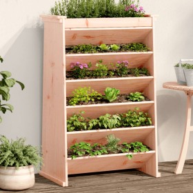 Planter herb 6 levels solid Douglas fir wood 69x40x101.5cm by , Pots and planters - Ref: Foro24-855056, Price: 117,99 €, Disc...