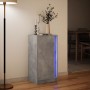 Sideboard with LED in gray concrete engineered wood 42.5x34x85 cm by , Sideboards - Ref: Foro24-852141, Price: 64,54 €, Disco...