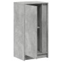 Sideboard with LED in gray concrete engineered wood 42.5x34x85 cm by , Sideboards - Ref: Foro24-852141, Price: 64,54 €, Disco...