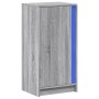 Aparador con LED madera de ingeniería gris Sonoma 42,5x34x85 cm de , Aparadores - Ref: Foro24-852143, Precio: 66,32 €, Descue...