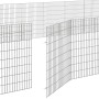 Recinto corral animales 24 paneles hierro galvanizado 54x80 cm de , Jaulas y habitáculos para animales pequeños - Ref: Foro24...